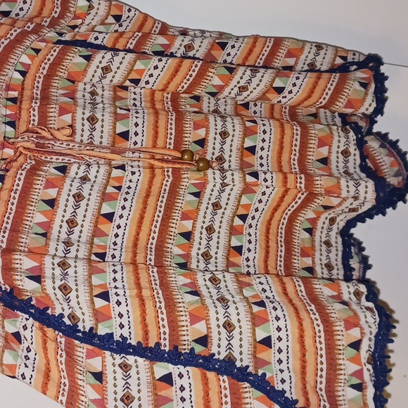 Free Press 100% Rayon Embroidered Romper in Size M - Picture 3 of 9